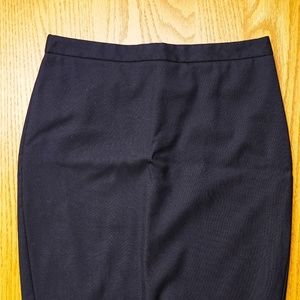 J. Crew Navy Blue No. 2 Pencil Skirt